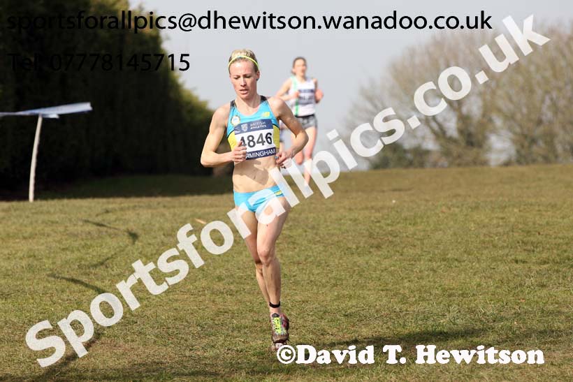 Senior womens 2016 Inter Counties Cross Country Champs. and Cross Challenge Final, Cofton Park, Birmingham. Photo: David T. Hewitson/Sports for All Pics